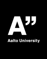 Logo of Aalto University.