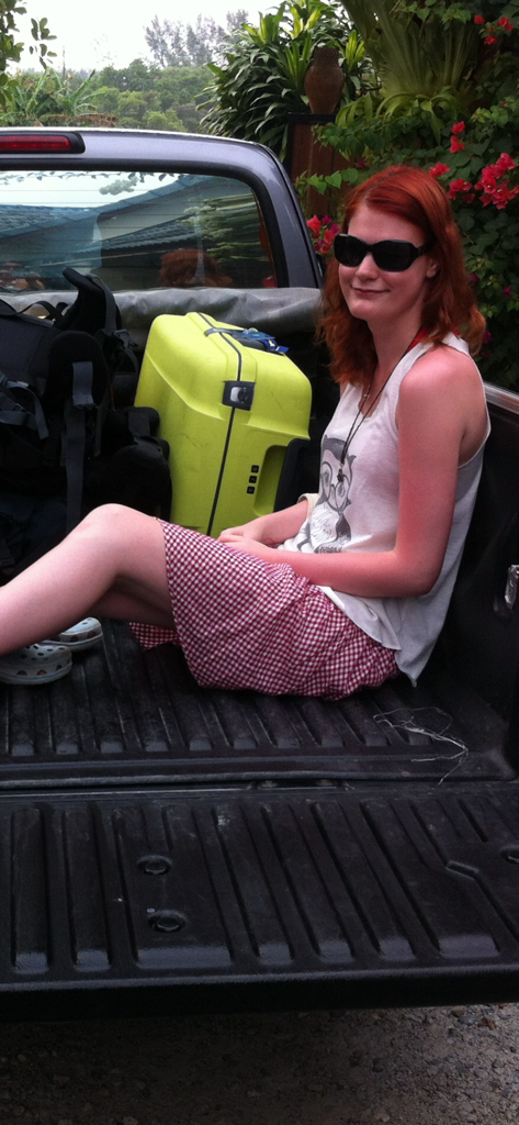 Alumni Charlotta Cederberg lukiolaisena.