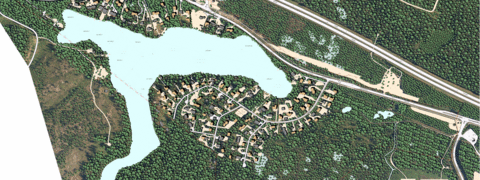 Illustration av planeringsområdet.