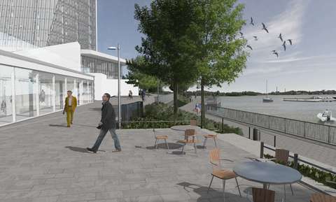 Keilaniemenpromenadi, havainnekuva kansitasolta.