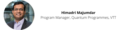 Himadri Majumdar, Program Manager, Quantum Programmes, VTT.