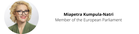 Miapetri Kumpula-Natri, Member of the European Parliament.