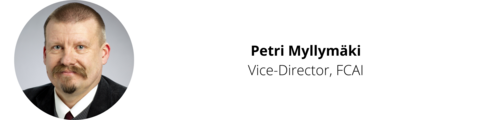 Petri Myllymäki, Vice-Director, FCAI.