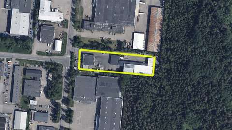 Kaava-alueen rajaus.