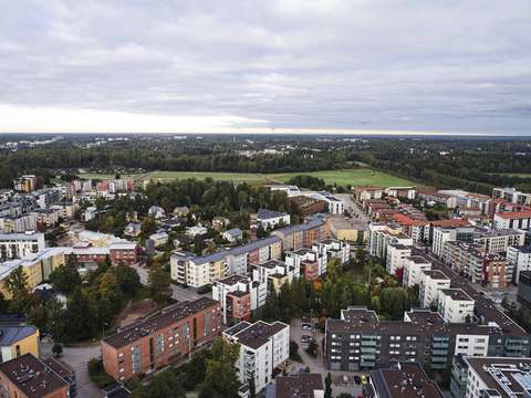 Ruusutorppa Leppävaarassa.