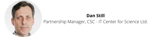 Dan Still, Partnership Manager, CSC - IT Center for Science Ltd.