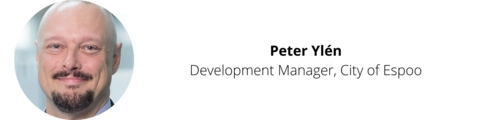 Peter Ylén, Development Manager, City of Espoo.