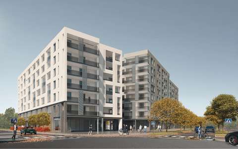 Vybild från Självstyrelsevägen.