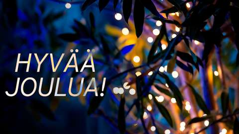 Hyvää joulua