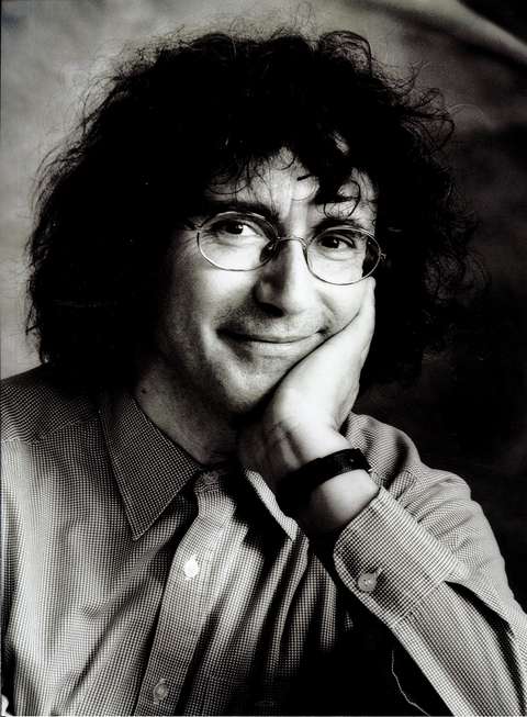 Svartvitt porträtt.