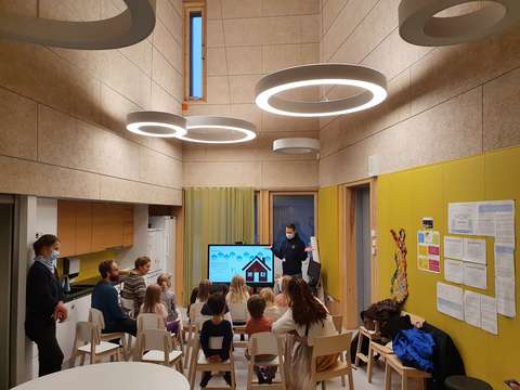 Energiansäästötuokio Nuumäenpäiväkodissa