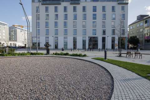 Päästötön työmaa -pilotti Lukutori valmiina syksyllä 2021.