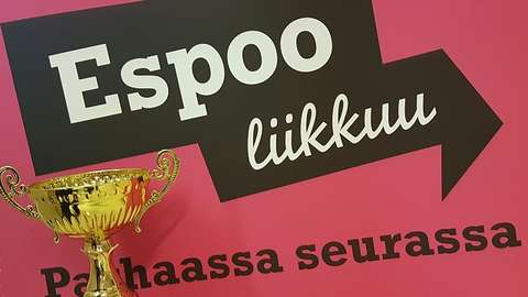 Espoo liikkuu - parhaassa seurassa.
