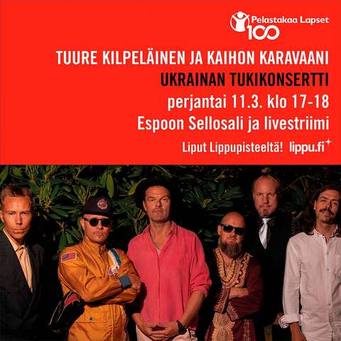 Tuure Kilpeläinen tukikonsertti