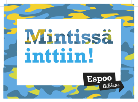 Mintissä inttiin -mainoskuva