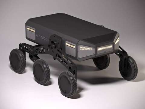 Havainnekuva mobiilirobotista