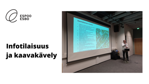 Kuvassa kaavan päävalmistelija Patrik Otranen