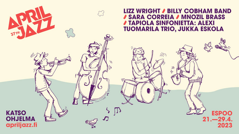 April Jazz Festivaalin mainos.