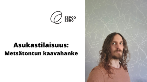 Kuvassa kaavan vastuuvalmistelija Toni Saastamoinen