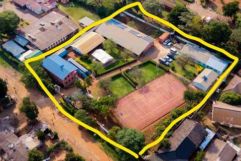 Karttakuva Dzikwan keskuksesta.