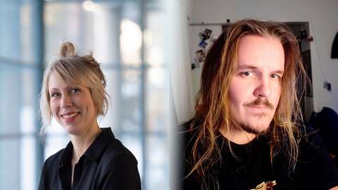 Liina Sipilän ja Teo Ottelinin kasvokuvat vierekkäin.