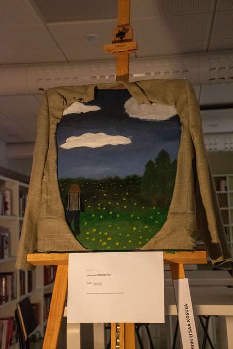 maalauspaidan sisällä