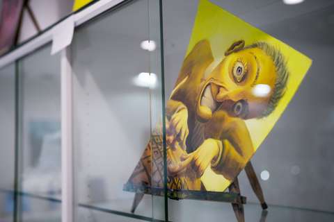 maalaus jossa ihmishahmo