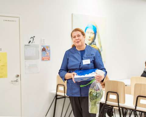 Espoo Catering työntekijä