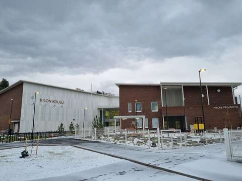 Uusi Kilon koulu ja päiväkoti.