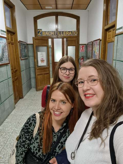 Opettajat Loreto Madrid FESD -koulussa.