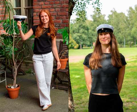 Lovisa Schulman ja Elsa Lemmilä