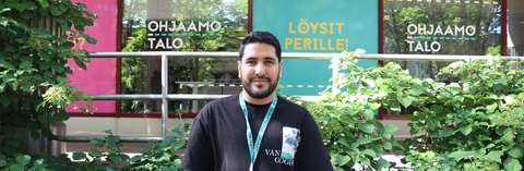 Etsivä nuorisotyöntekijä Mehdi Saberi