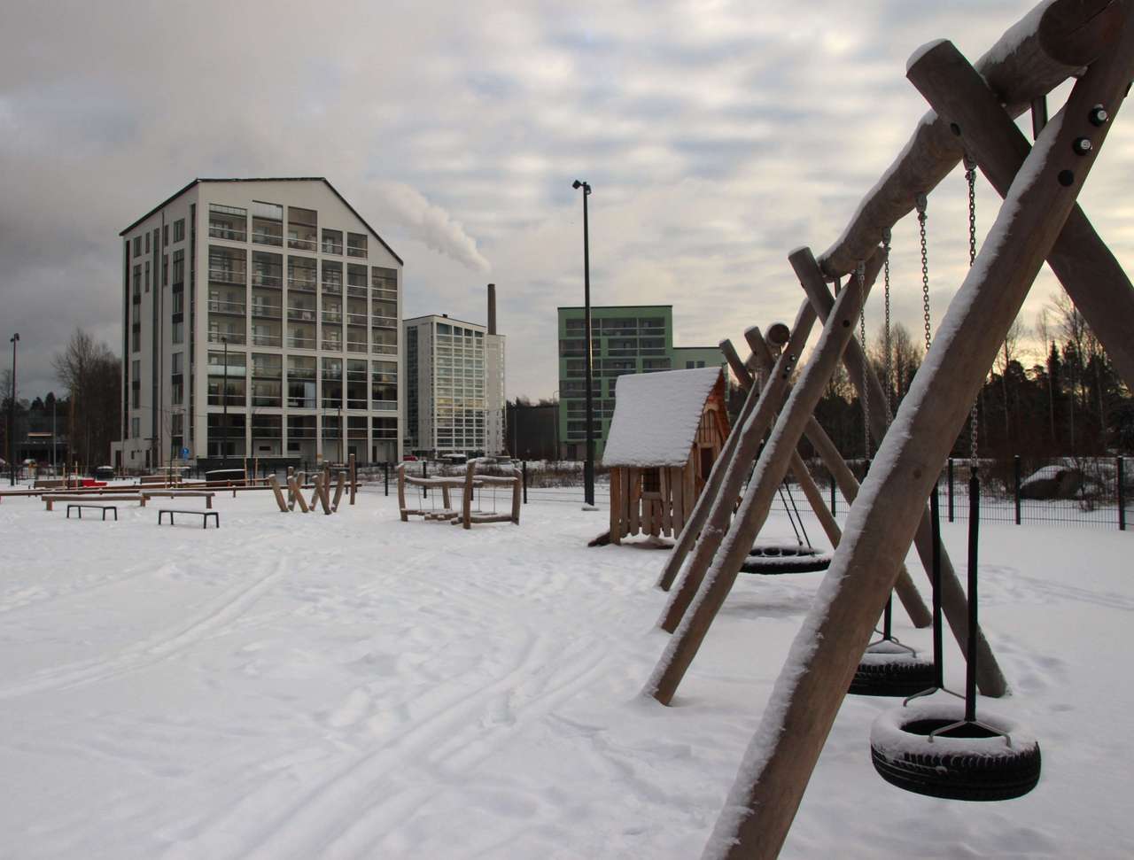 New Syvänsalmenpuisto park completed in Finnoo | City of Espoo