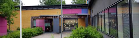 Kiltakallion Lastentalon päiväkotirakennus ulkoapäin.