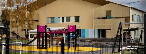 The daycare centre's building from the outside