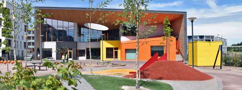 The daycare centre's building from the outside