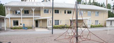 The daycare centre's building from the outside