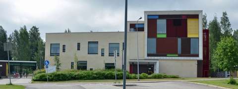 Vanttilan päiväkotirakennus ulkoapäin.