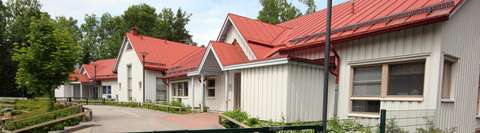 Luhtaniityn päiväkodin rakennus ulkoapäin.