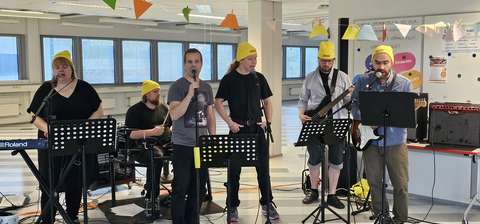 Opebändi Lepuski Campus -päivässä 2024