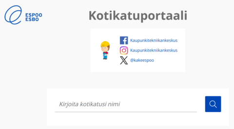 Kotikatu-portaalin alkoitussivun kuva.