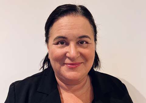 The picture shows Claudia Nystrand.