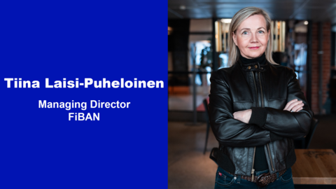 Tiina Laisi-Puheloinen, Managing Director of FiBAN