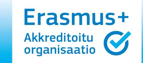 Erasmus+ -akkreditoitu organisaatio.