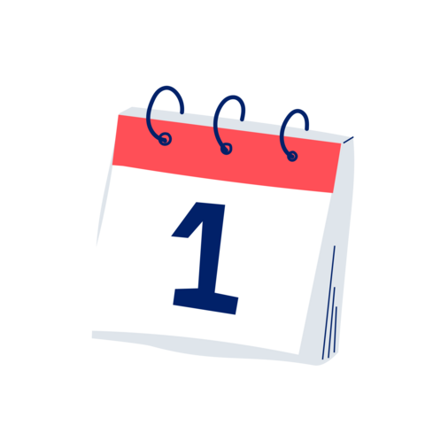 Bild på en kalender.