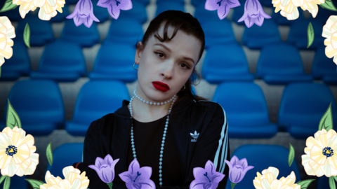 Kuvassa artisti runo