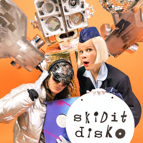 Kuvassa skidit-disko