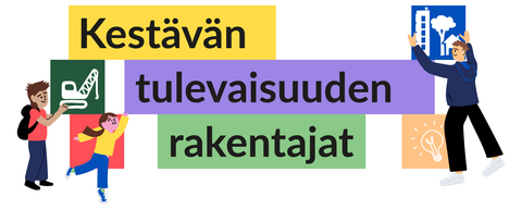 Kestävän tulevaisuuden rakentajat -logo