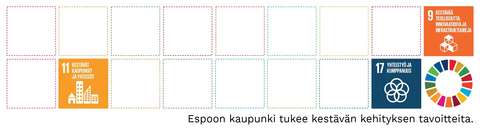 YK:n kestävän kehityksen tavoitteet jotka liittyvät uutiseen. Numero 9, 11 ja 17.