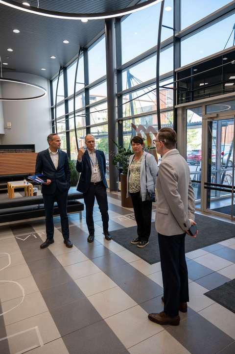 Kaupunginjohtajan vierailu